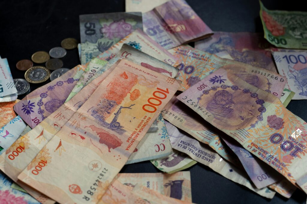 omo levar dinheiro para Buenos Aires — pesos argentinos